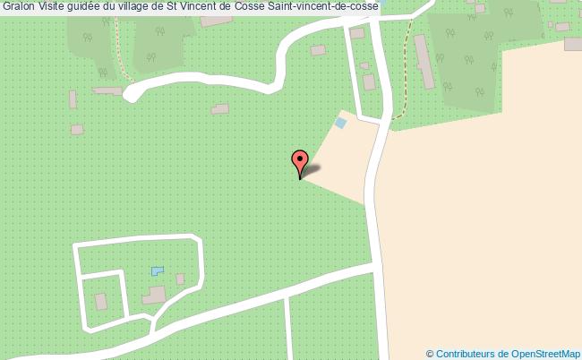 Visite guidée du village de St Vincent de Cosse