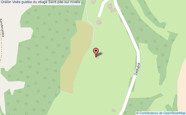plan Visite Guidée Du Village Saint-pée-sur-nivelle Saint-pée-sur-nivelle