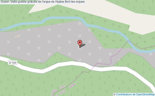 plan Visite Guidée Gratuite De L'orgue De L'église Bort-les-orgues Bort-les-orgues