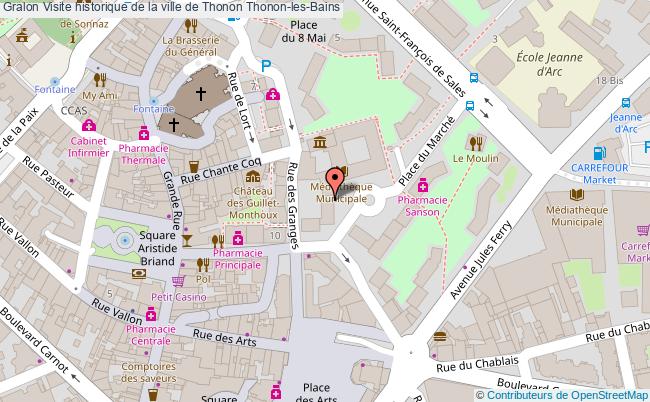 Visite historique de la ville de Thonon