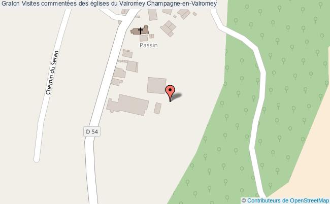 plan Visites Commentées Des églises Du Valromey Champagne-en-valromey Champagne-en-Valromey