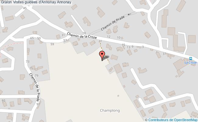 plan Visites Guidées D'annonay Annonay Annonay