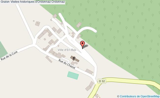 plan Visites Historiques D'ordonnaz Ordonnaz Ordonnaz