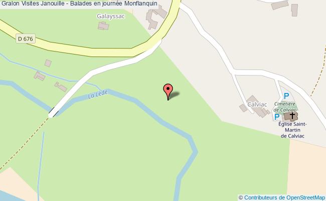 plan Visites Janouille - Balades En Journée Monflanquin Monflanquin