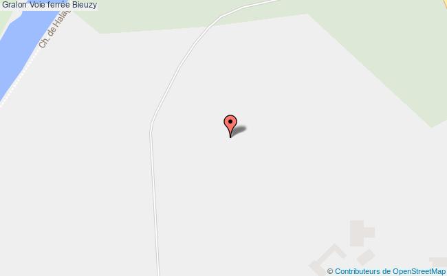 plan Voie Ferrée Bieuzy Bieuzy