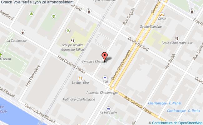 plan Voie Ferrée Lyon 2e Arrondissement Lyon 2e arrondissement