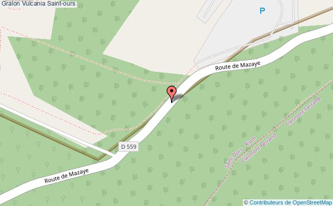 plan Vulcania Saint-ours Saint-ours