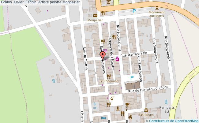 Xavier Gacoin, Artiste peintre