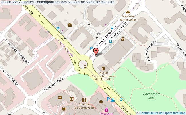 plan Mac Galeries Contemporaines Des Musées De Marseille Marseille