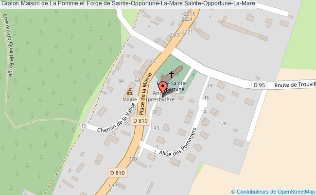 Maison de La Pomme et Forge de Sainte-Opportune-La-Mare