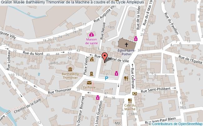 Mus&eacute;e Barth&eacute;lemy Thimonnier de la Machine &agrave; coudre et du Cycle