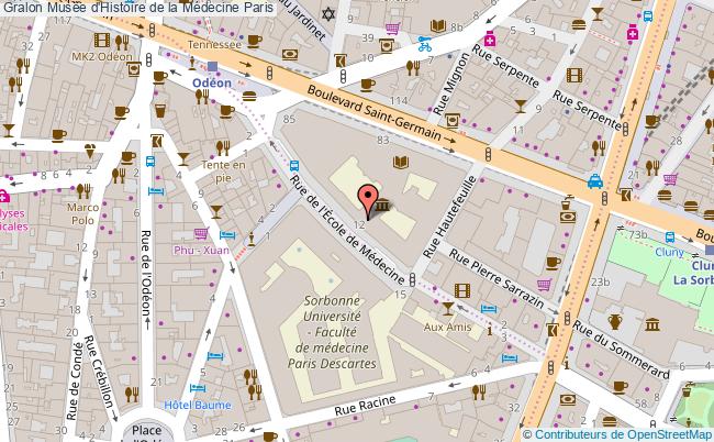 Mus&eacute;e d'Histoire de la M&eacute;decine