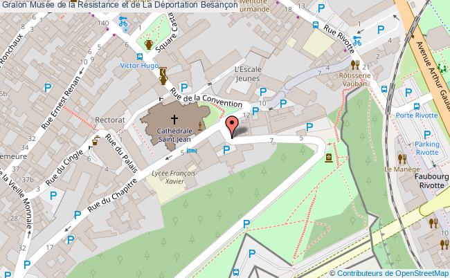 plan Musée De La Résistance Et De La Déportation Besançon