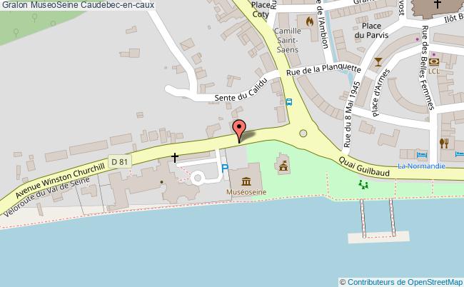 plan Museoseine Caudebec-en-caux
