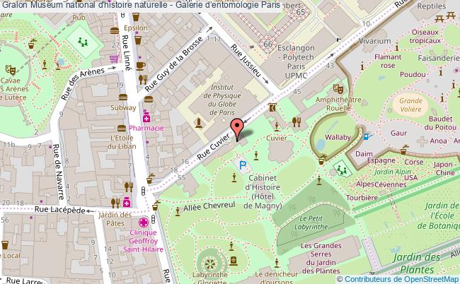 Mus&eacute;um national d'histoire naturelle - Galerie d’entomologie