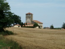 Eglise Saint Pierre De Brocas  Montaut