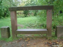 Banc public ou banc reposoir Napoléonien