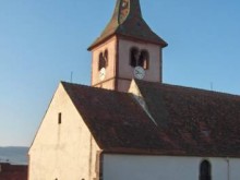 L'Eglise Protestante et le Cimetière Fortifié, Balbronn