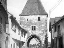 Mur D'enceinte Et Fortifications De La Ville De Boersch 