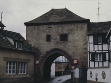 La Porte De La Bruche, Vestige De L'enceinte  Dachstein