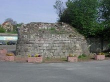 Vestige Du Château Et Des Fortifications  Diemeringen