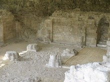 Les vestiges de l'Abbaye Notre Dame d'Argenteuil