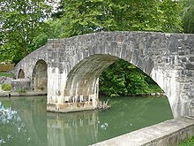 Le Pont Sur La Nivelle, Ou Pont Romain, à Ascain (64) 
