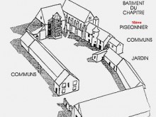 l'ancienne commanderie de templiers, ferme de l'hôpital, à Coulommiers (77)