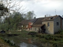 Moulin à blé, sucrerie,puis atelier de tournerie à Baverans (39)