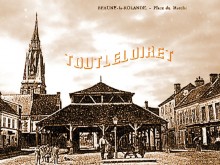 Ancienne Halle à Beaune-la-rolande (45) 