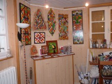 Peintre Sur Bois - Mireille Mathieu Grassl  Nay