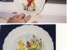 Club de peinture sur porcelaine et métal