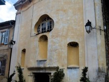 Chapelle Saint-pierre Ou Chapelle Des Pénitents Noirs  Lucéram