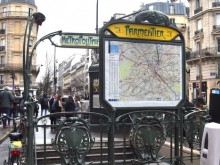 Métropolitain, Station Parmentier  Paris