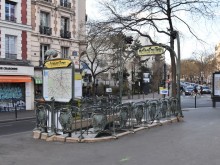 Métropolitain, Station Alexandre-dumas  Paris