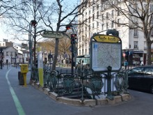 Métropolitain, Station Philippe-auguste  Paris