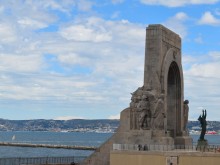 Monument Aux Héros De L'armée D'orient Et Des Terres Lointaines, Square Lieutenant-danjaume  Marseille