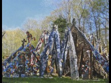 Ensemble bâti par le céramiste Jean Linard (1931 - 2010)