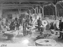 Carrière De Granite Et Usine De Taille De Matériaux De Construction De La Pyrie, Puis De La Société Exploitation Des Granits De La Pyrie, Actuellement Usine De Taille De Matériaux De Construction De L  Le Hinglé