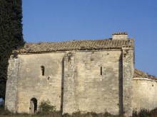 Chapelle Saint-caprais  Castillon-du-gard