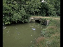 rigole d'alimentation de Courpalet