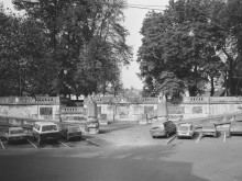 bastion Saint-Martin ou bastion de Villeneuve ; promenade des lions ou square des lions