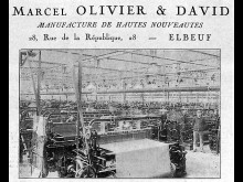 Filature, Tissage Et Usine D'apprêt Des étoffes De Laine Marcel Olivier-david  Elbeuf
