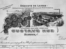 Usine De Préparation De Produits Textiles (usine De Traitement Des Déchets De Laine) Et De Teinturerie Des établissements Jules Voisin, Puis Jules Voisin Et Gustave Hue, Puis Gustave Hue  Elbeuf