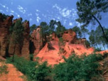 Le Colorado Provençal - Sentiers Des Carrières D'ocres  Rustrel