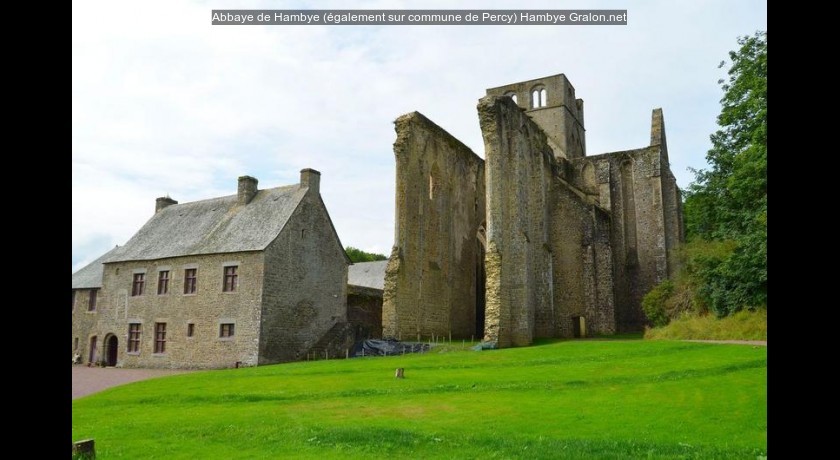 Abbaye de Hambye (également sur commune de Percy)