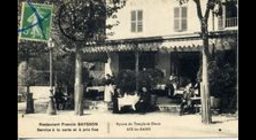 Ancien café restaurant Baysson, immeuble, Crédit Agricole, Aix les Bains