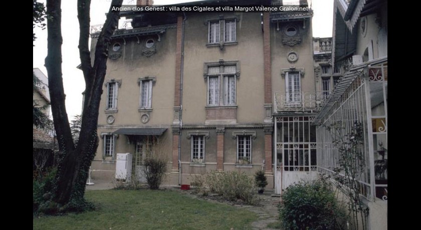 Ancien clos Genest : villa des Cigales et villa Margot