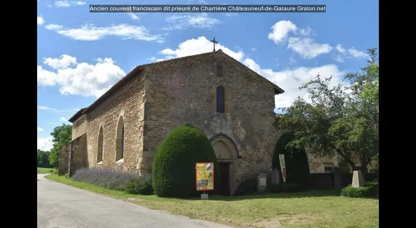 Ancien couvent franciscain dit prieuré de Charrière