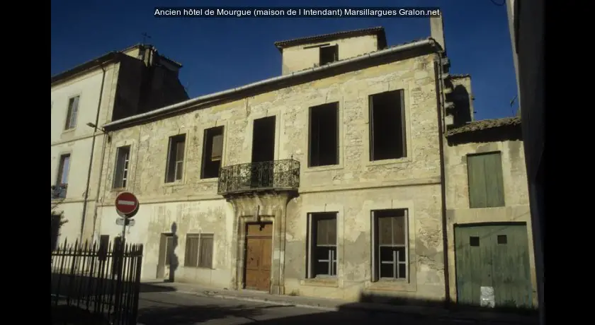 Ancien hôtel de Mourgue (maison de l'Intendant)